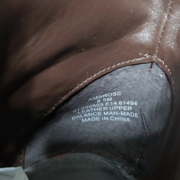 Sperry Ambrose green and brown leather bootie - Picture 8 of 9